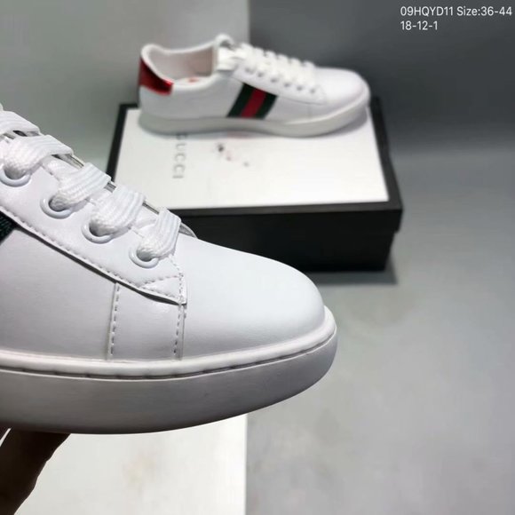 NEWGucci leather casual shoes small white shoes